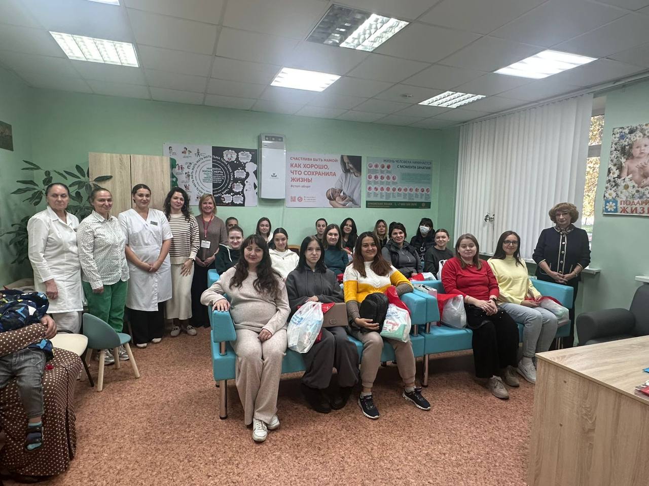 7 октября, в День беременных, в ГУЗ